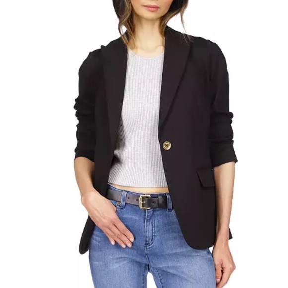 Michael Kors
Women's Knit One-Button Blazer - Picture 1 of 4